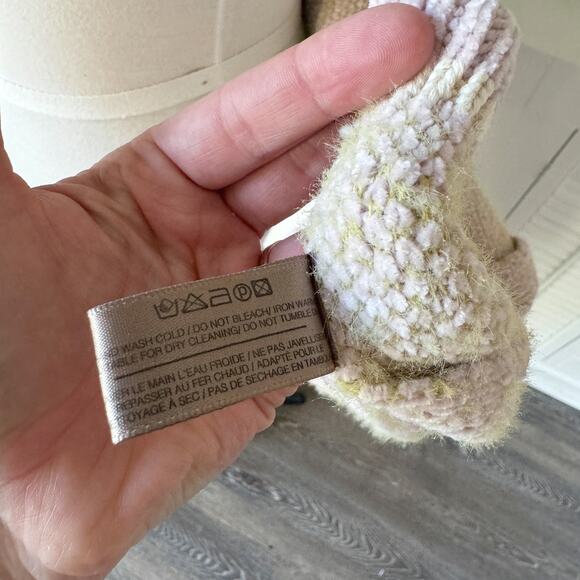 Anthropologie Saturday Sunday Open Shawl Poncho Lilac Green One Size - Picture 7 of 7